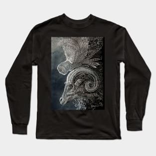 Owl and Ram Long Sleeve T-Shirt